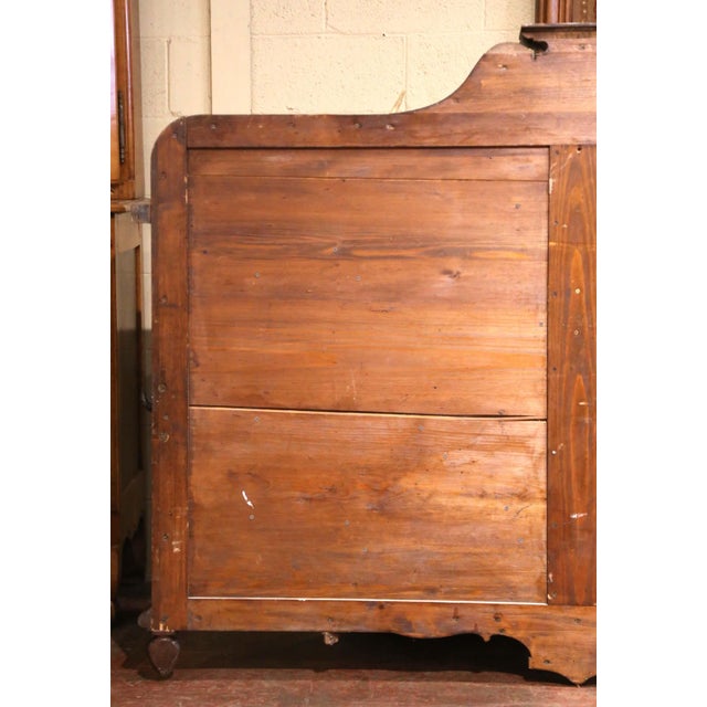19th Century French Black Forest Style Walnut Hunting Trophy Wall Rack For Sale - Image 11 of 11
