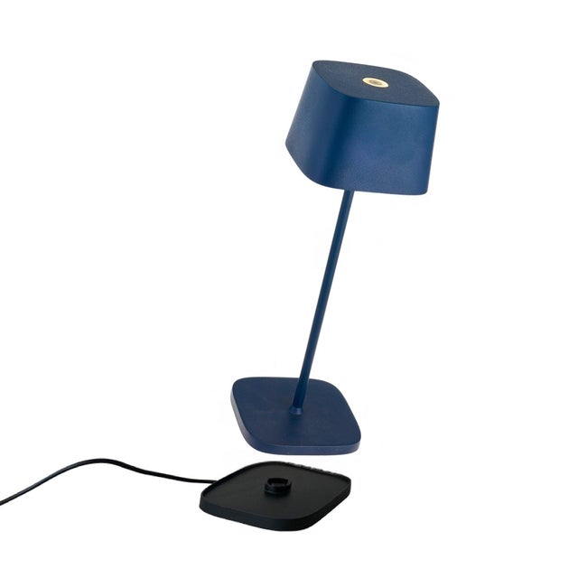Contemporary Ofelia Pro Table Lamp - Steel Blue For Sale - Image 3 of 4