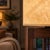 Handmade Black Walnut Floor Lamp With Natural Rawhide Shade — Mid-Century Modern Standing Lamp For Sale - Image 4 of 8