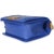 Animal Skin Blue Lambskin Chevron Quilted Small Boy Bag For Sale - Image 7 of 9