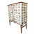 1950's Swedish Cabinet With Bird Illustrations by Édouard Traviés For Sale