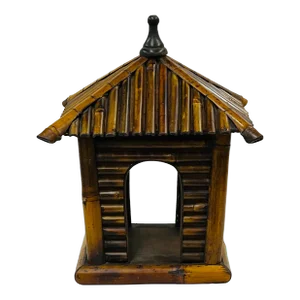 Late 20th Century Bamboo Tabletop Pagoda