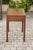 English English 1780s Georgian Oak Side Table with Marlborough Legs and Chinoiserie For Sale - Image 3 of 11