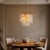 Brass Aloadecor 11-Light 22'' Modern Branch Chandelier With Glass Leaves in Painted Brass for Dining Room and Entryway For Sale - Image 8 of 12