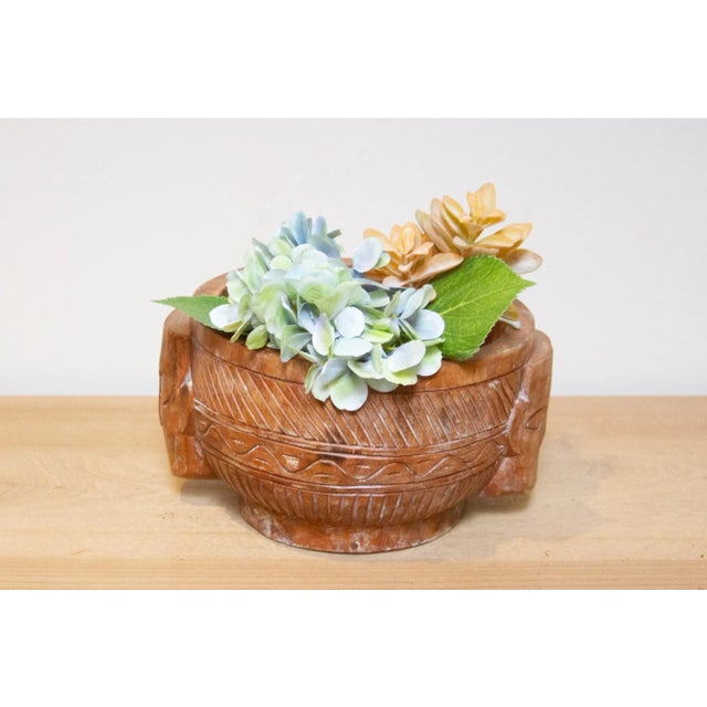 Brown Ao Naga Tribal Bowl For Sale - Image 8 of 8