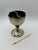 Late 20th Century Vintage Hordon Silverplate Interlocking Heart Toasting Goblets – Pair For Sale - Image 5 of 6