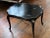 1980s English Paper Mache Tray Table With Conforming Base For Sale - Image 5 of 12