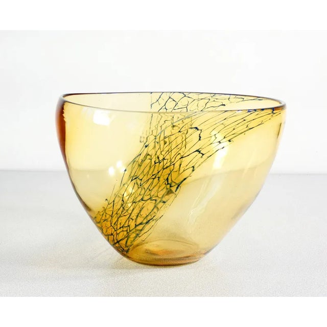 Large Murano Blown Glass Vase from Seguso For Sale - Image 6 of 11