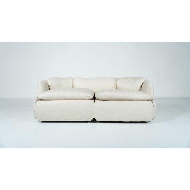 1970s Confidential Sofa by Alberto Rosselli for Saporiti, Italy, 1970s For Sale - Image 5 of 13