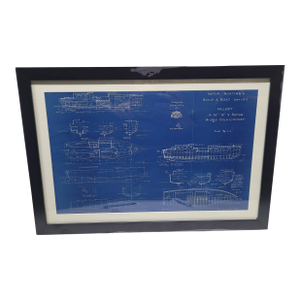 Boat Blueprint of the "Melody" from Motor Boating Publications