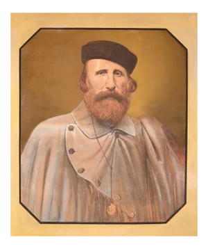 Unknown - Portrait of Giuseppe Garibaldi - Original Drawing - 1850