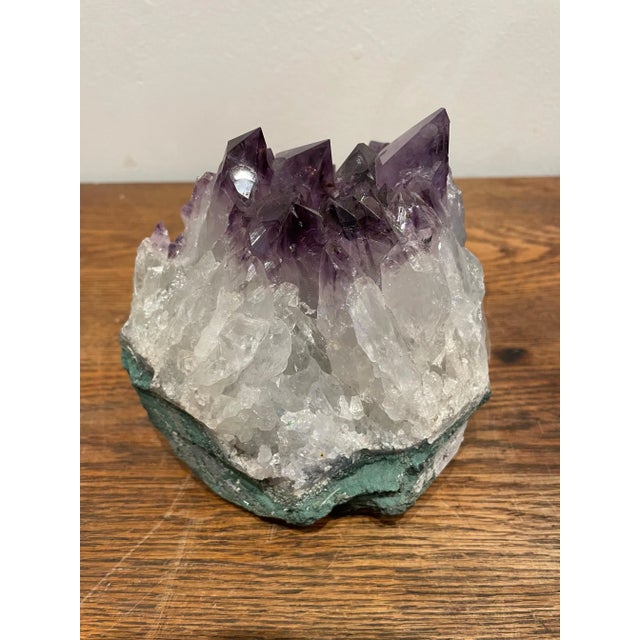 Contemporary Amethyst Crystal Specimen For Sale - Image 3 of 13