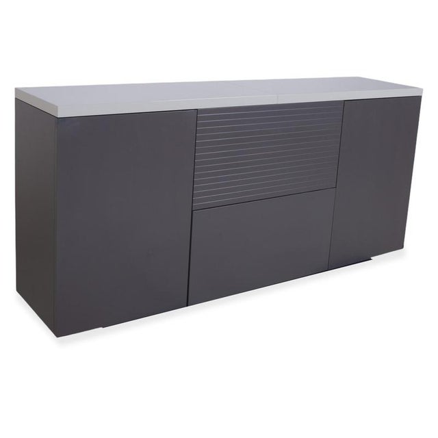 Wooden Sideboard with Manual Function and Lighting from WK Wohnen For Sale - Image 18 of 18