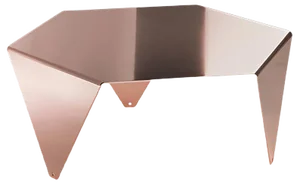 Ruche Coffee Table in Copper by Giorgio Ragazzini for VGnewtrend