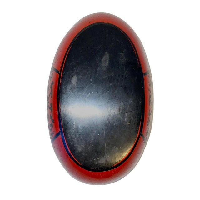 Wood 1930s Chinese Red Lacquer Wood Pheasant Box For Sale - Image 7 of 13