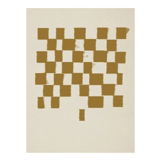 Contemporary Abstract Checkers Giclee Print For Sale