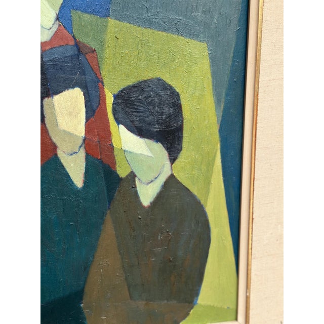 Sune Walberg, Figure Composition, 1960s, Oil on Panel, Framed For Sale - Image 8 of 18