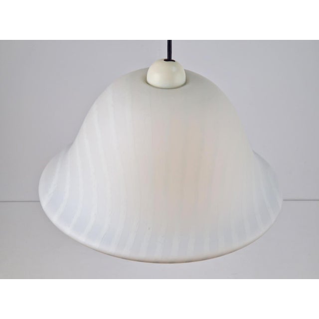 Mid-Century Modern Vintage Pendant Zebra Lamp from Peill & Putzler, 1960s For Sale - Image 3 of 13