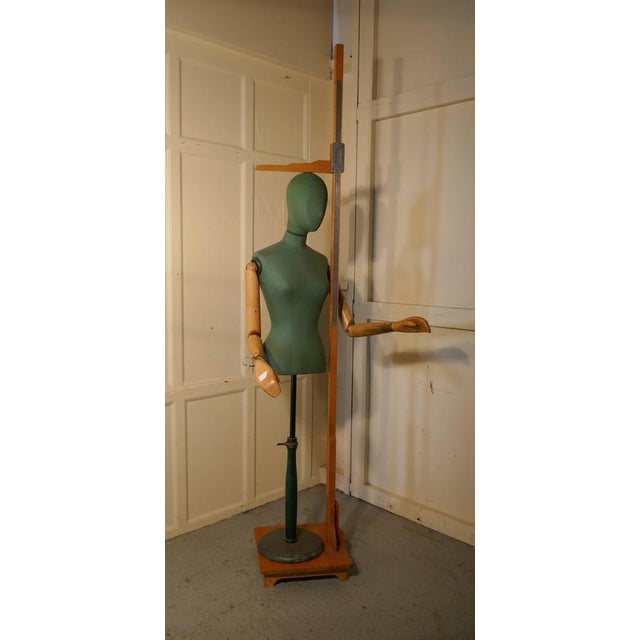 Gold Chemists Shop Height Measure Stand, 1950 For Sale - Image 8 of 9