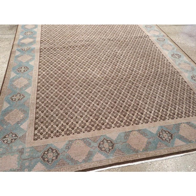 Galerie Shabab Collection Early 20th Century Persian Serab Accent Rug For Sale In New York - Image 6 of 8