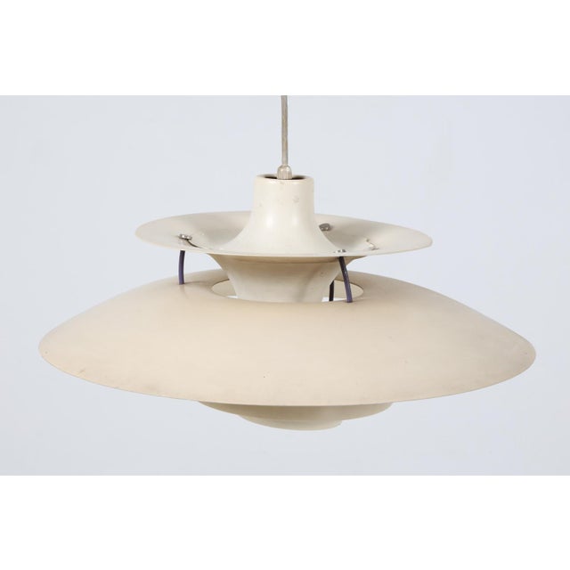 Antique White 1960s Poul Henningsen Ph5 Pendant Light For Sale - Image 8 of 8