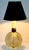 Archimede Seguso Murano Controlled Bubble Art Glass Ball Table Lamp, Italy, Circa 1970 Provenance: Estate of John Loring,...