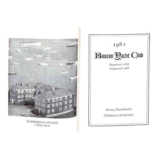 1960s Boston Yacht Club 1962 For Sale - Image 5 of 11