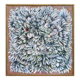 Marea Ofranda, 1982 Signed Oil Painting by Gabriela Patulea Dragut For Sale