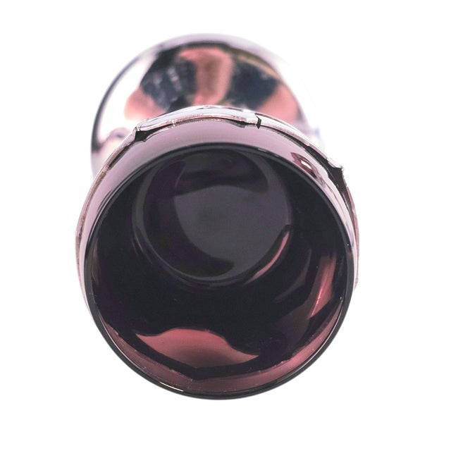 Art Deco Farber Bros Amethyst Glass Decanter and Cordial Set, 1930s, 7.5" For Sale - Image 11 of 16