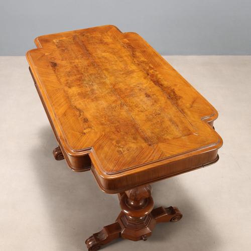 Wood Umbertino Walnut Coffee Table, 1800s For Sale - Image 7 of 10