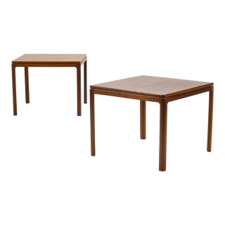1950s Scandinavian Modern Folke Ohlsson for Dux Teak Side Table (Pair) For Sale