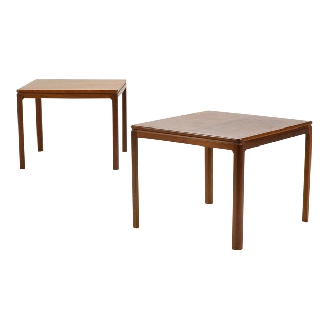 1950s Scandinavian Modern Folke Ohlsson for Dux Teak Side Table (Pair) For Sale