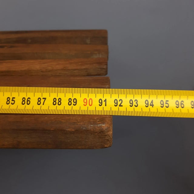 Vintage Wooden Metal Sled, 1940 For Sale - Image 15 of 17