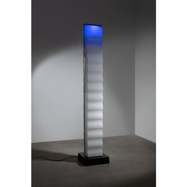 Mid-Century Modern Vintage Cometa Floor Lamp by Ettore Sottsass for Poltronova, 1970s For Sale - Image 3 of 16