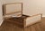 French Country Ethan Allen King 'Allesandra' Upholstered Bed Frame For Sale - Image 3 of 18