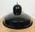 Industrial Black Enamel Factory Pendant Lamp, 1960s For Sale - Image 12 of 16