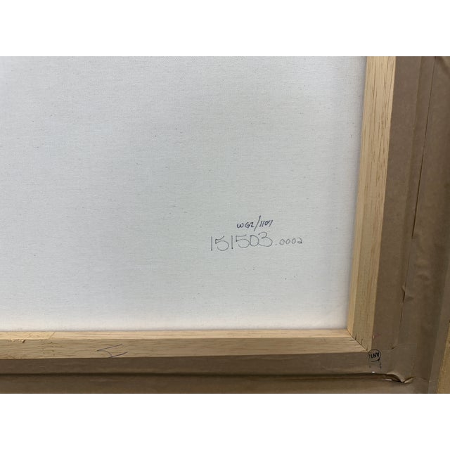 2000 - 2009 Scott Jacobs, Luce, Large Hand Signed Giclee on Canvas, Custom Framed, 42 X 32 In, Wine, 2005 For Sale - Image 5 of 5