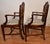 1920 Antique English Solid Walnut Shield-Back Set of Six Dining Chairs For Sale - Image 10 of 18