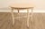 Late 20th Century Faux Bois Carved Wood & Marble Top Round Accent Table For Sale - Image 11 of 18
