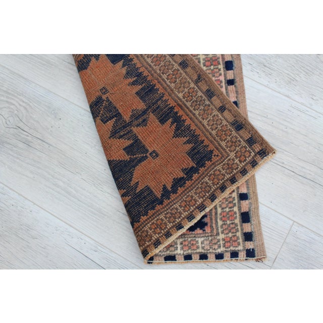 Vintage Anatolian Rug -20"x45" For Sale - Image 11 of 12