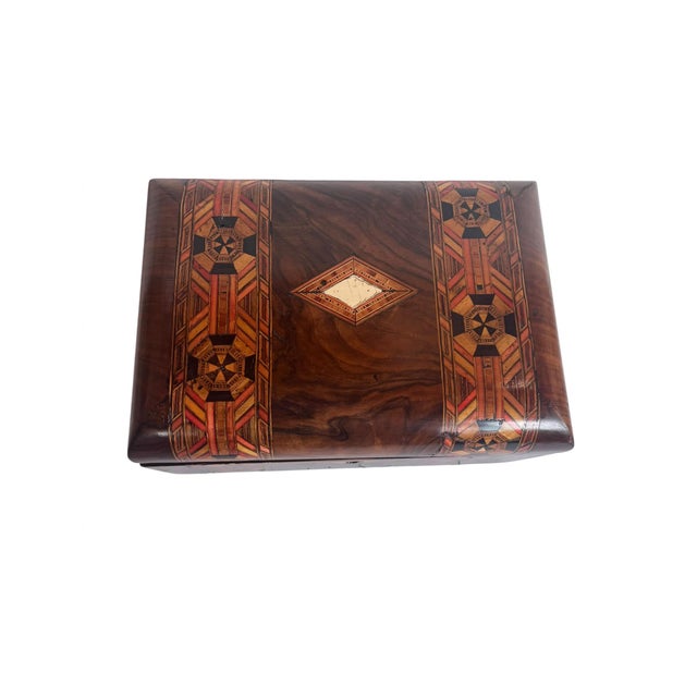 English Tunbridge Ware Bridge Box For Sale In Dallas - Image 6 of 6