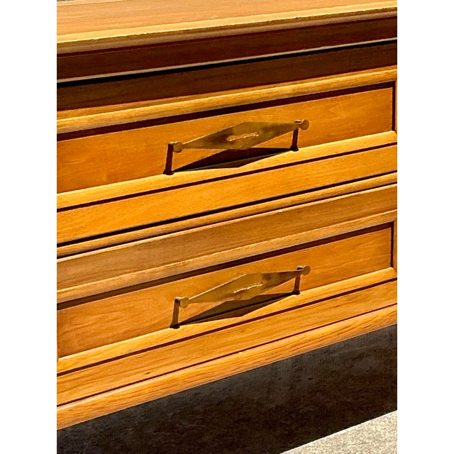 Wood Vintage Erwin Lambeth for Tomlinson “Sophisticate” Credenza For Sale - Image 7 of 10