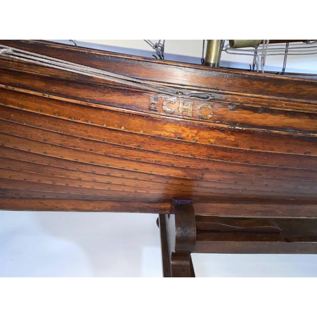 Vintage Pond Yacht with Makers Badge For Sale - Image 11 of 12