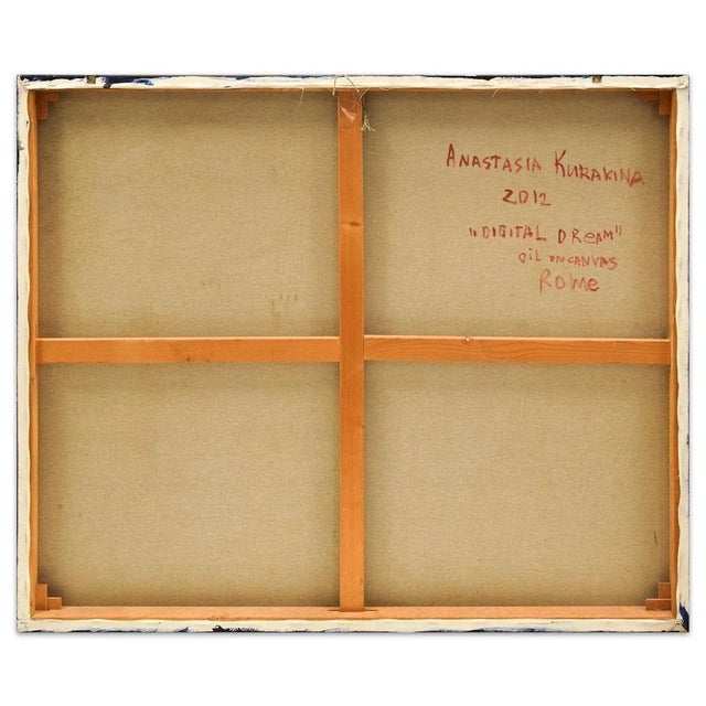 Digital dream is an original oil painting on canvas, realized in 2012 by the emerging artist anastasia kurakina....