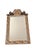 Dramatic large-scale, heavy, gilt mirror featuring exceptionally ornate Baroque-inspired carving and a striking reclining...
