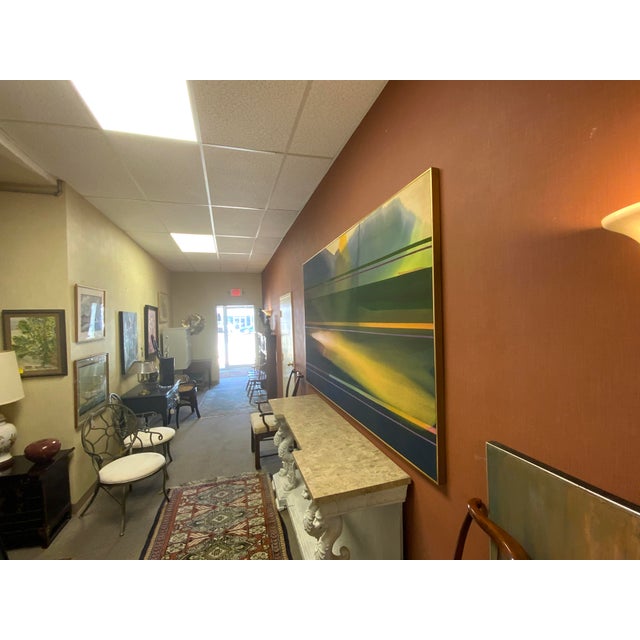 Abstract 20th Century Large Scale Abstract Painting by Dorothy Powers For Sale - Image 3 of 12