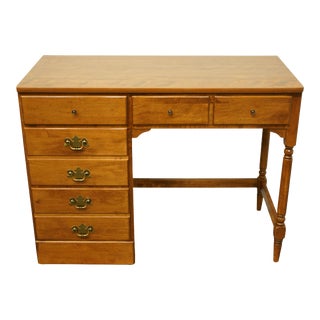 Ethan Allen Heirloom Nutmeg Maple Custom Room Plan Crp 40" Student Writing Desk 10-4550p - 211 Finish For Sale