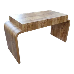 African Satinwood Burl Desk