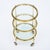 Brass Art Deco Period, French Brass Bar Cart, Circa 1940 For Sale - Image 8 of 9