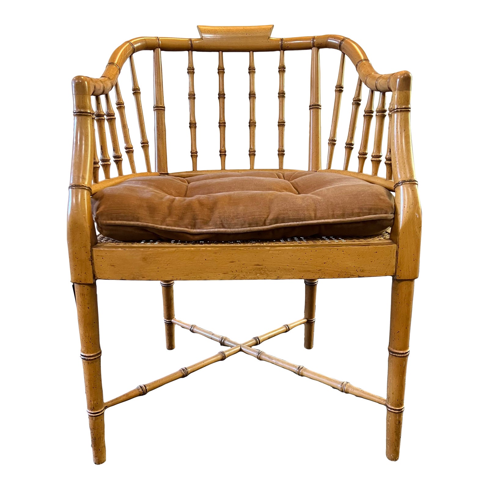 Vintage Century Hickory, North Carolina, Pickled Pine, Arm Chair Chairish